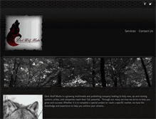 Tablet Screenshot of darkwolfmedia.com